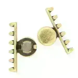 Cymbal Ateni VI, Superduo Magnetic Clasp, 1 piece - Image 3