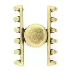 Cymbal Ateni VI, Superduo Magnetic Clasp, 1 piece - Image 6