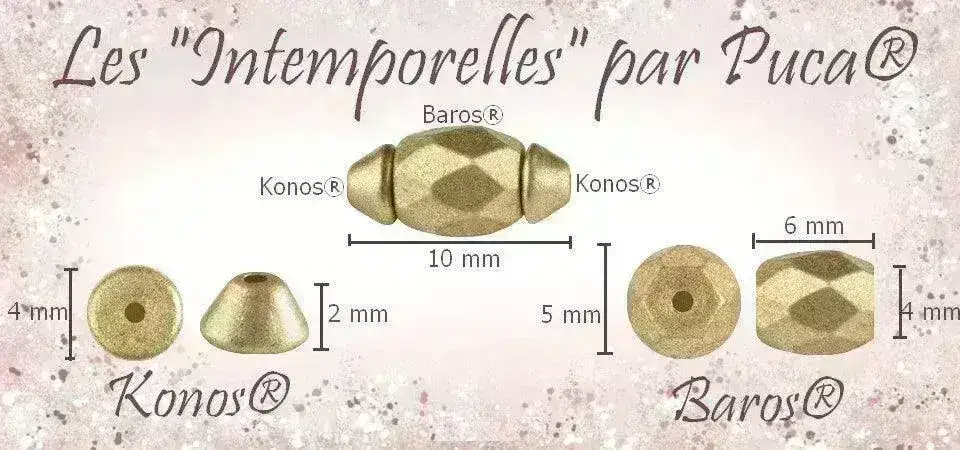 Baros Beads par Puca, Ice Slushy, 5g & 20g - Image 8