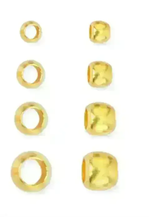 Bead-ssentials ®, Crimp Bead Variety Packs, 4 Sizes in a Variety of Finishes - Image 4
