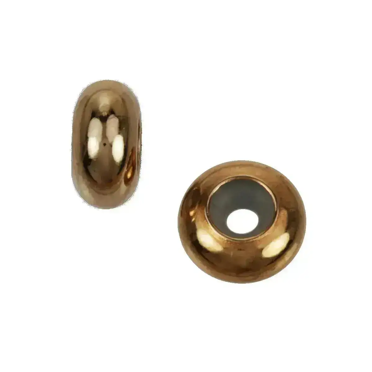 SMALL Bead Stoppers for Leather, Cord or Chain, 6mmx1.2mm - Image 9