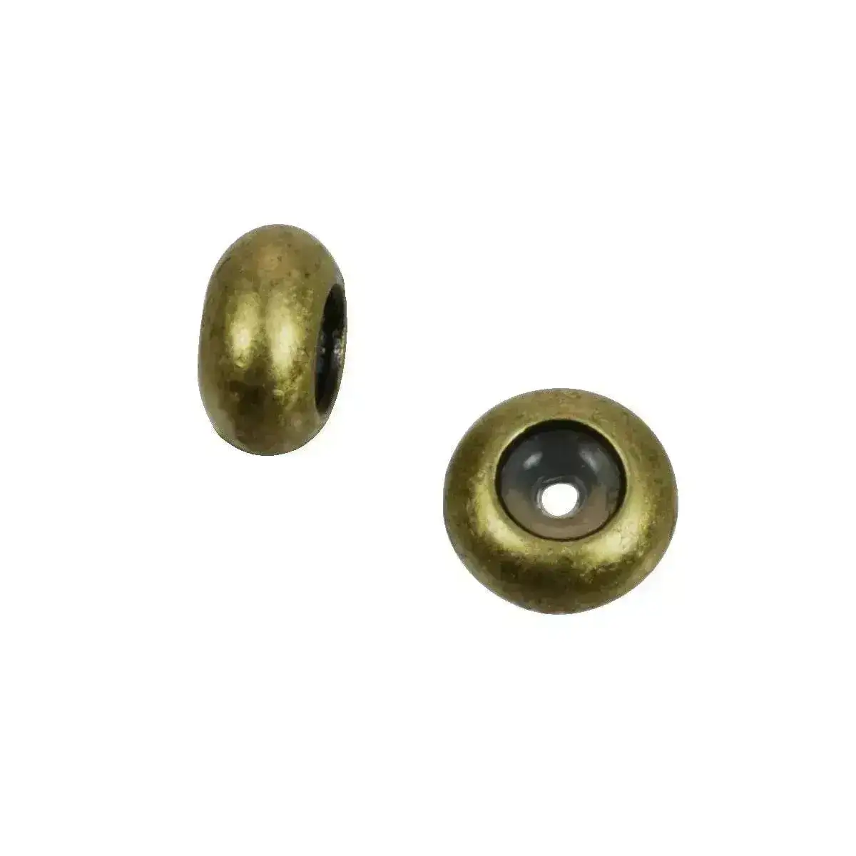 SMALL Bead Stoppers for Leather, Cord or Chain, 6mmx1.2mm - Image 4