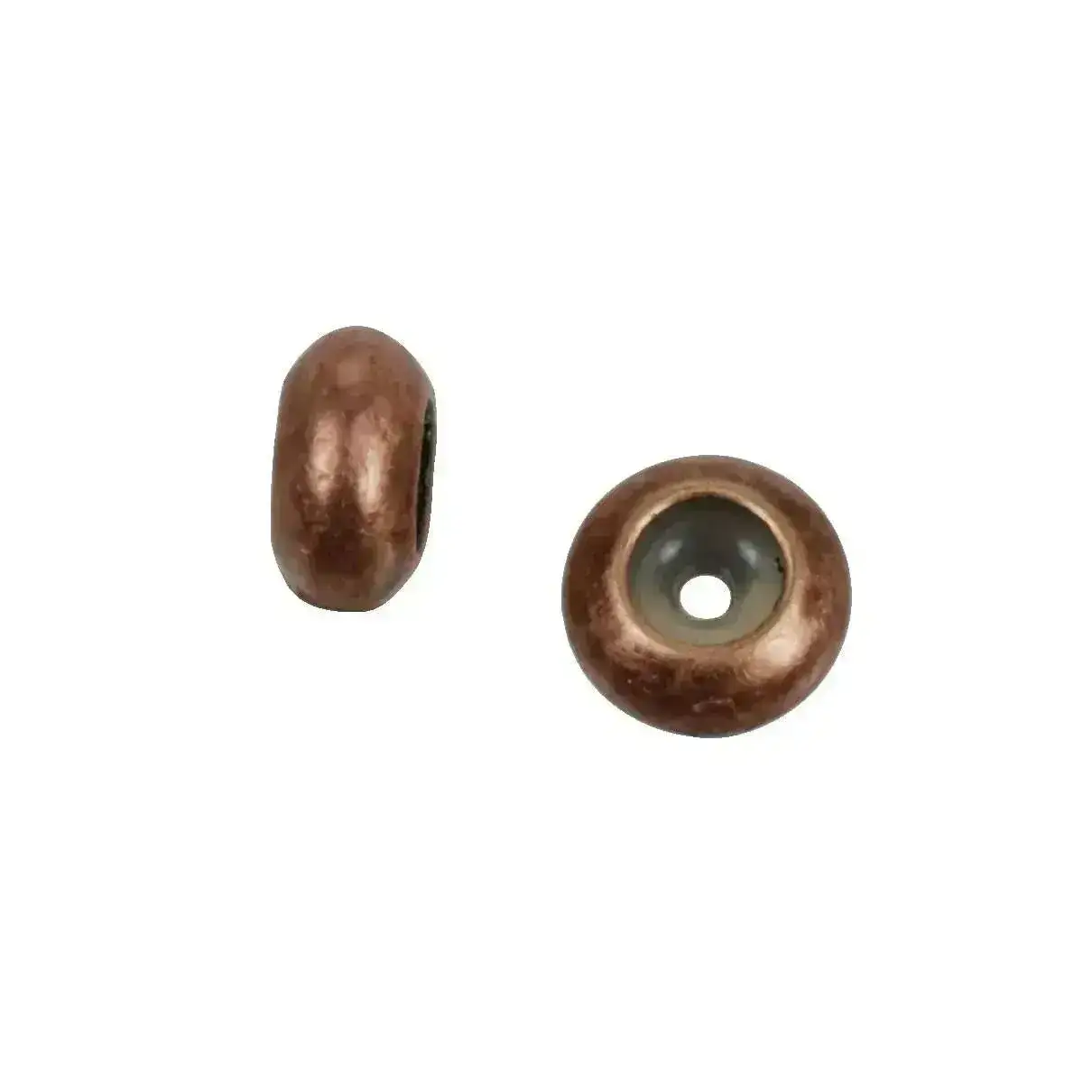 SMALL Bead Stoppers for Leather, Cord or Chain, 6mmx1.2mm - Image 5