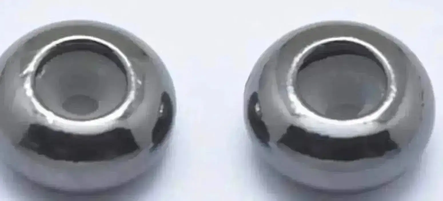 SMALL Bead Stoppers for Leather, Cord or Chain, 6mmx1.2mm - Image 6