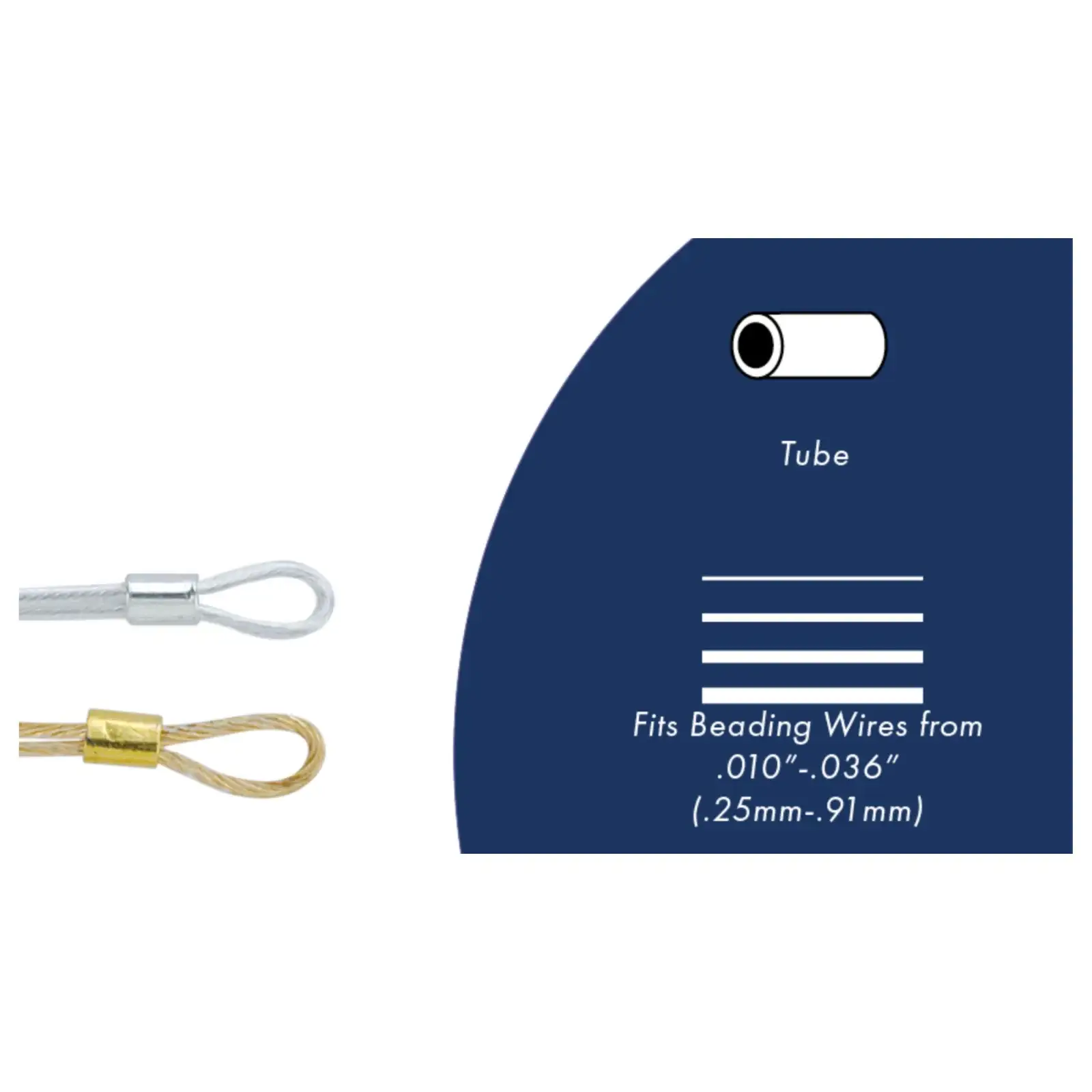 Beadalon Crimp Tube Variety Pack, Size #2, 600 Pcs. 4 Colors - Image 2