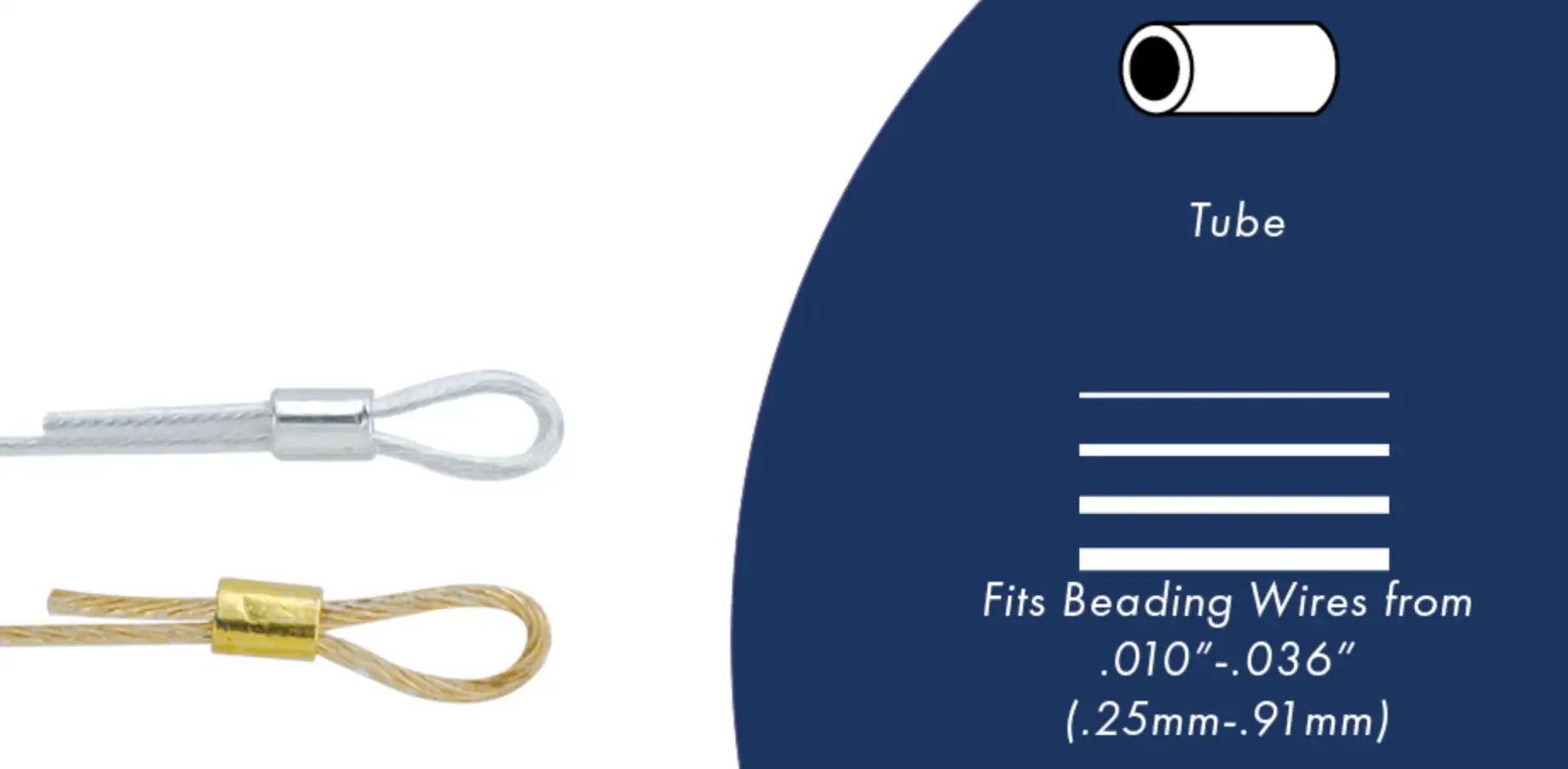 Beadalon Crimp Tube Variety Pack, Size #3, 600 Pcs. 4 Colors - Image 2