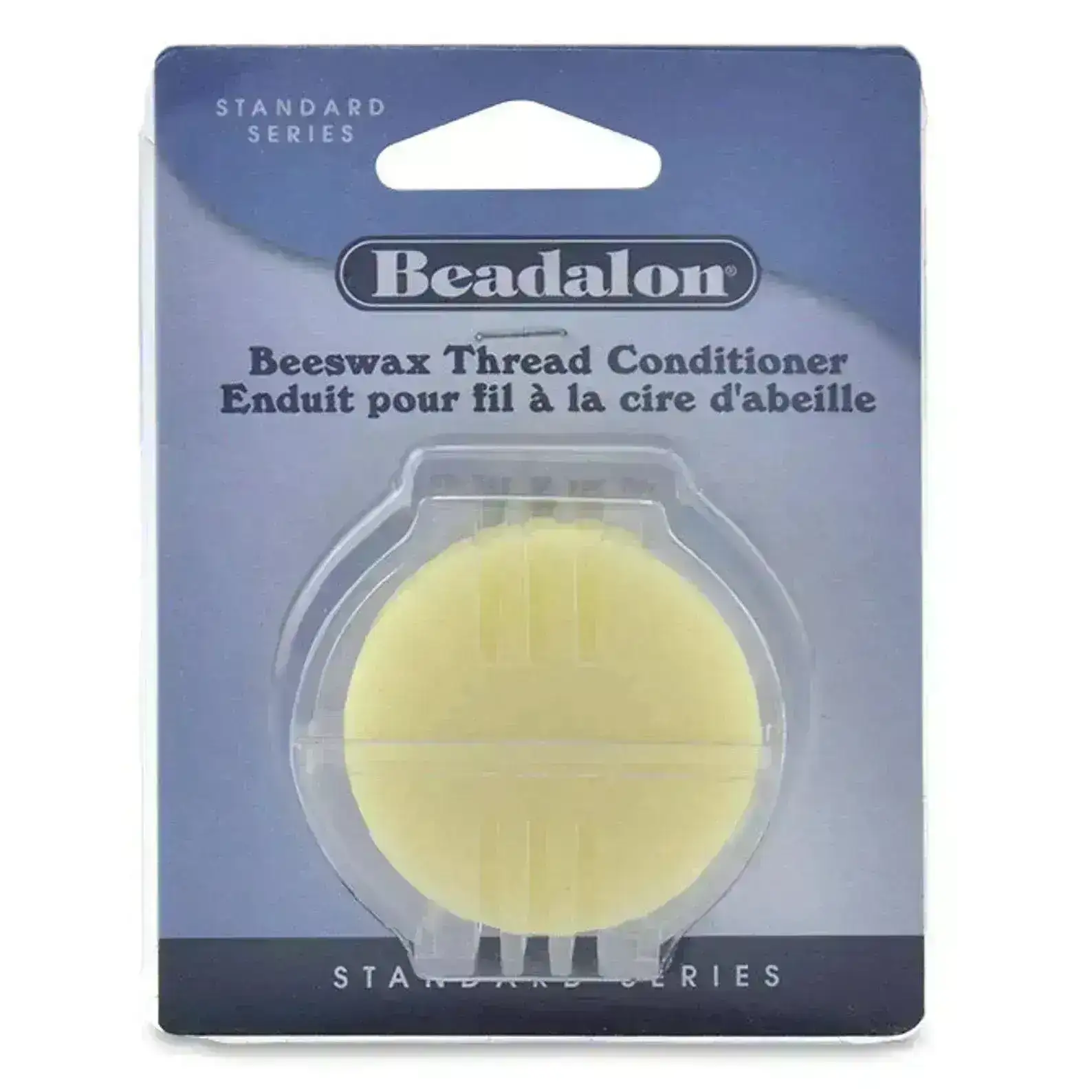 BEADER'S WAX, Beeswax Thread Conditioner, with Holder, .43 oz. (12.3g)