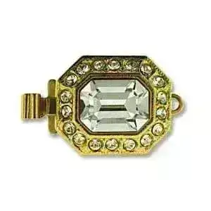 Claspgarten Crystal Heaven, 1-Strand or 2-Strand Box Clasp, 4 Finishes - Image 7