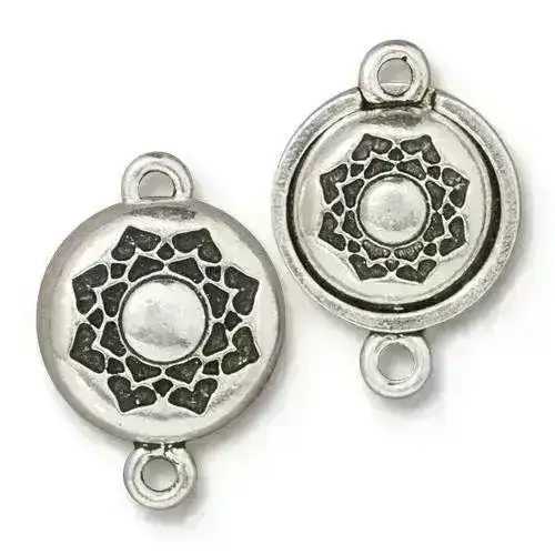 Tierracast Lotus Magnetic Clasp, 4 Finishes - Image 3