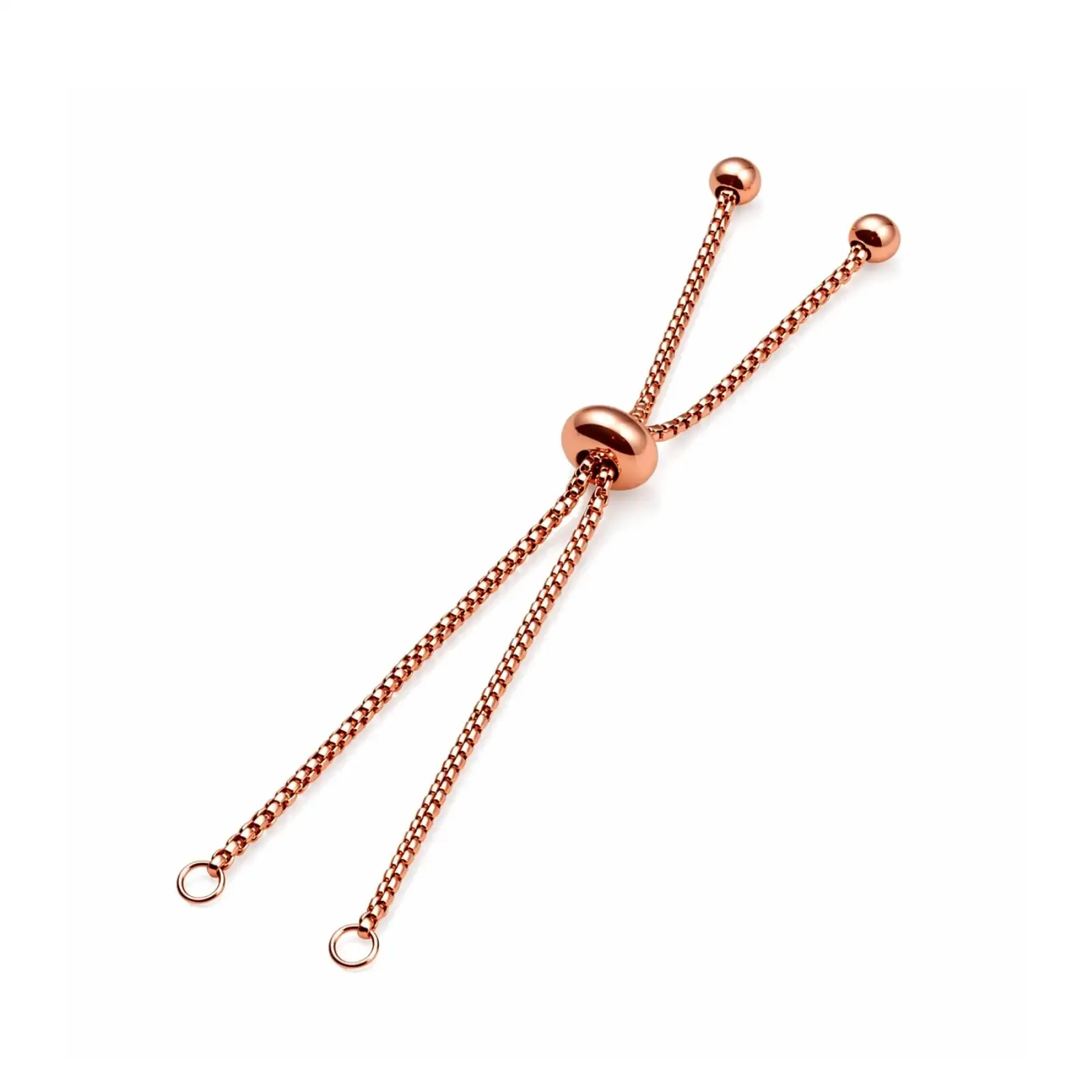 Adjustable Bolo Bracelet Chain With Ball Ends - Image 3