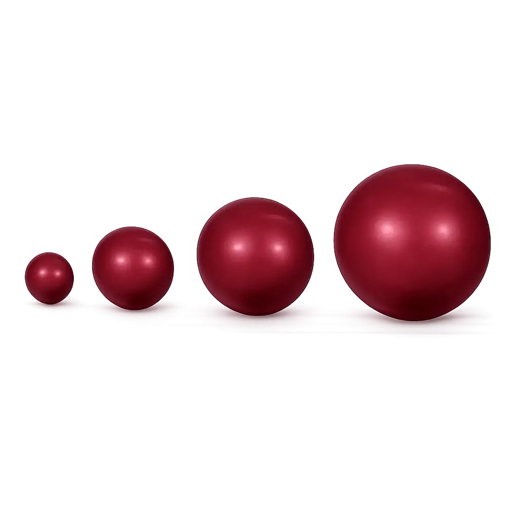Brilliance Austrian Crystal Pearls 5810, Bordeaux - Image 2