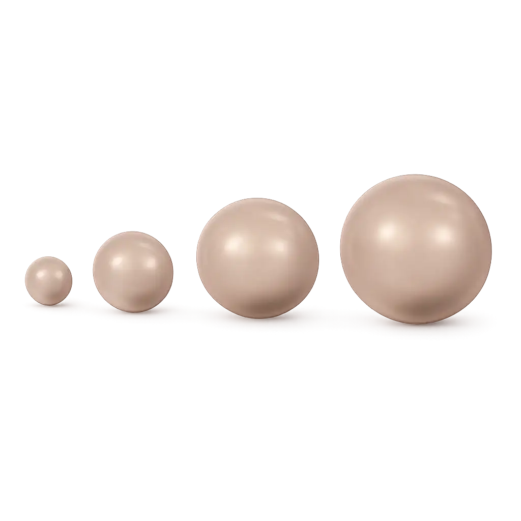 Brilliance Austrian Crystal Pearls 5810, Bronze - Image 2
