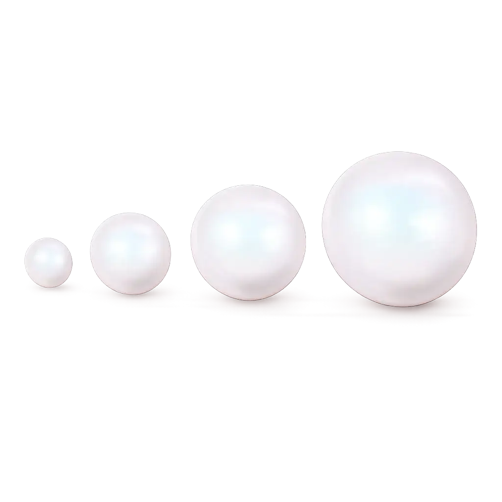 Brilliance Austrian Crystal Pearls 5810, Pearlescent White - Image 2