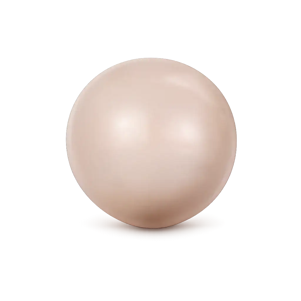 Brilliance Austrian Crystal Pearls 5810, Powder Almond