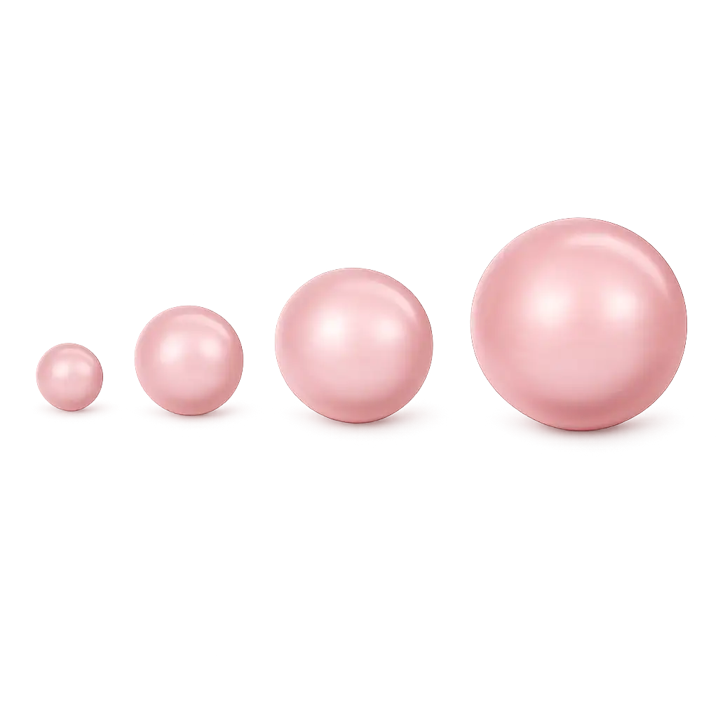 Brilliance Austrian Crystal Pearls 5810, Rose Peach - Image 2