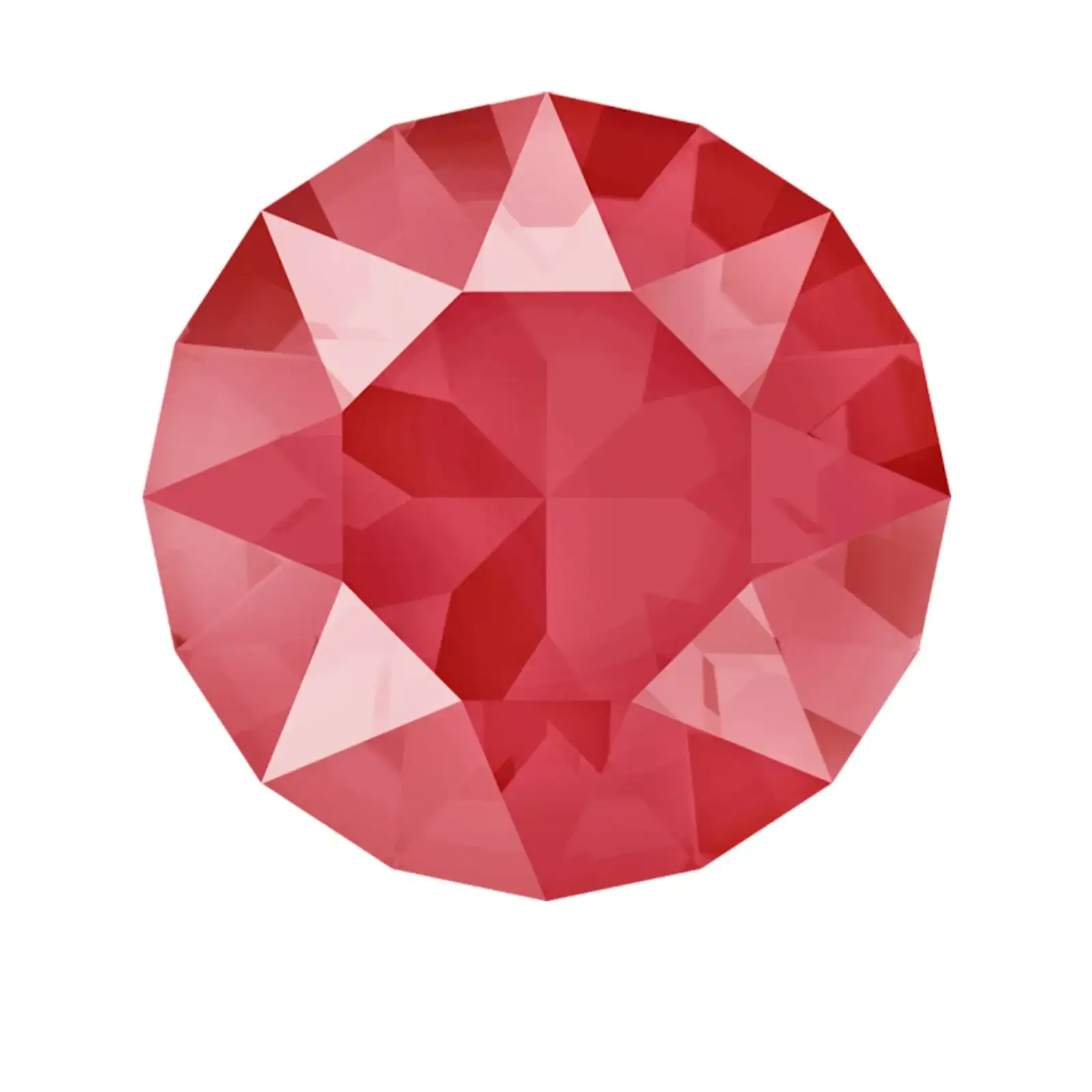 Brilliance Crystal 1088 Chatons, 39ss, 8mm, Royal Red, 2 Pcs.