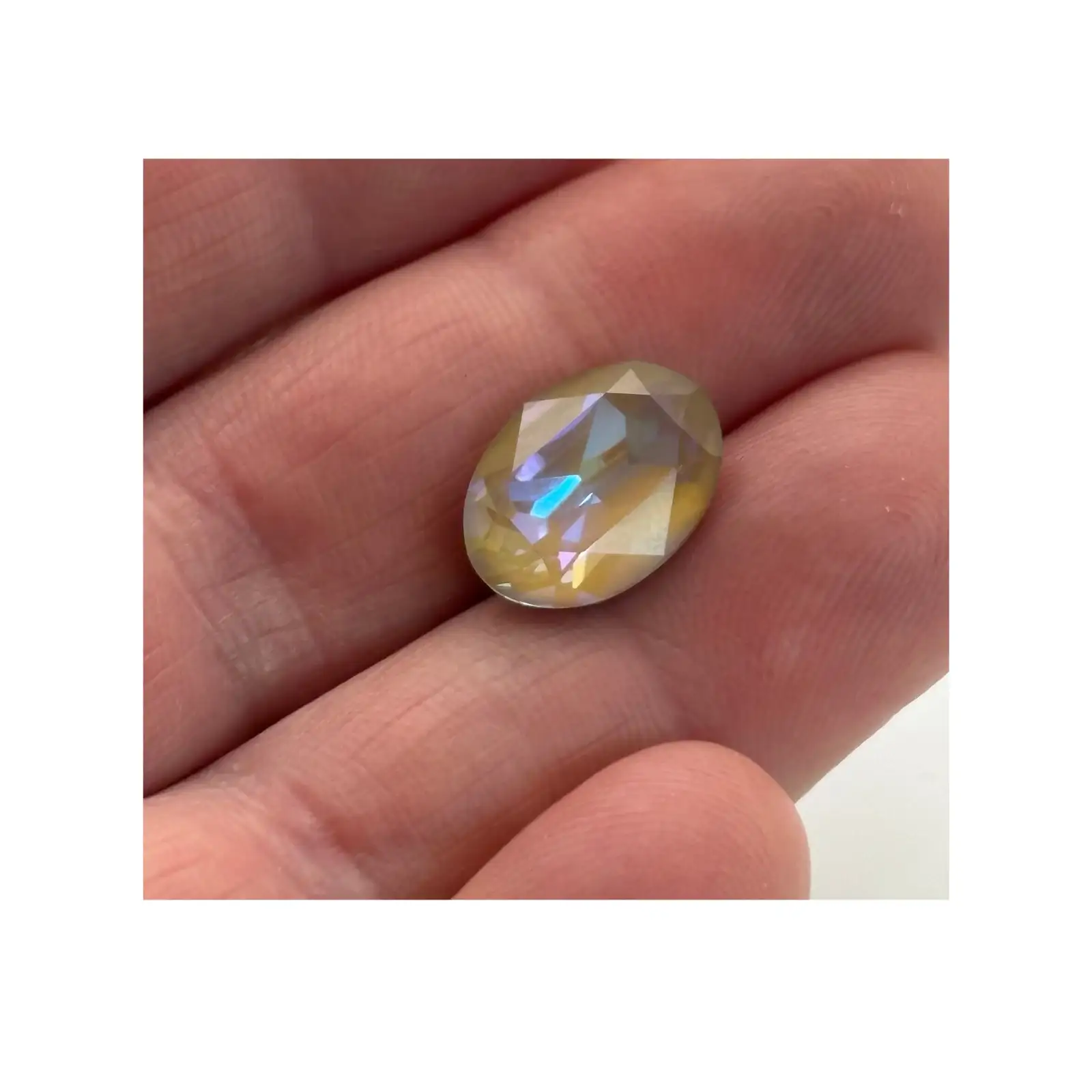 Brilliance Crystal, 4120 (14x10mm) Fancy Stones, Cappuccino Delite - Image 2