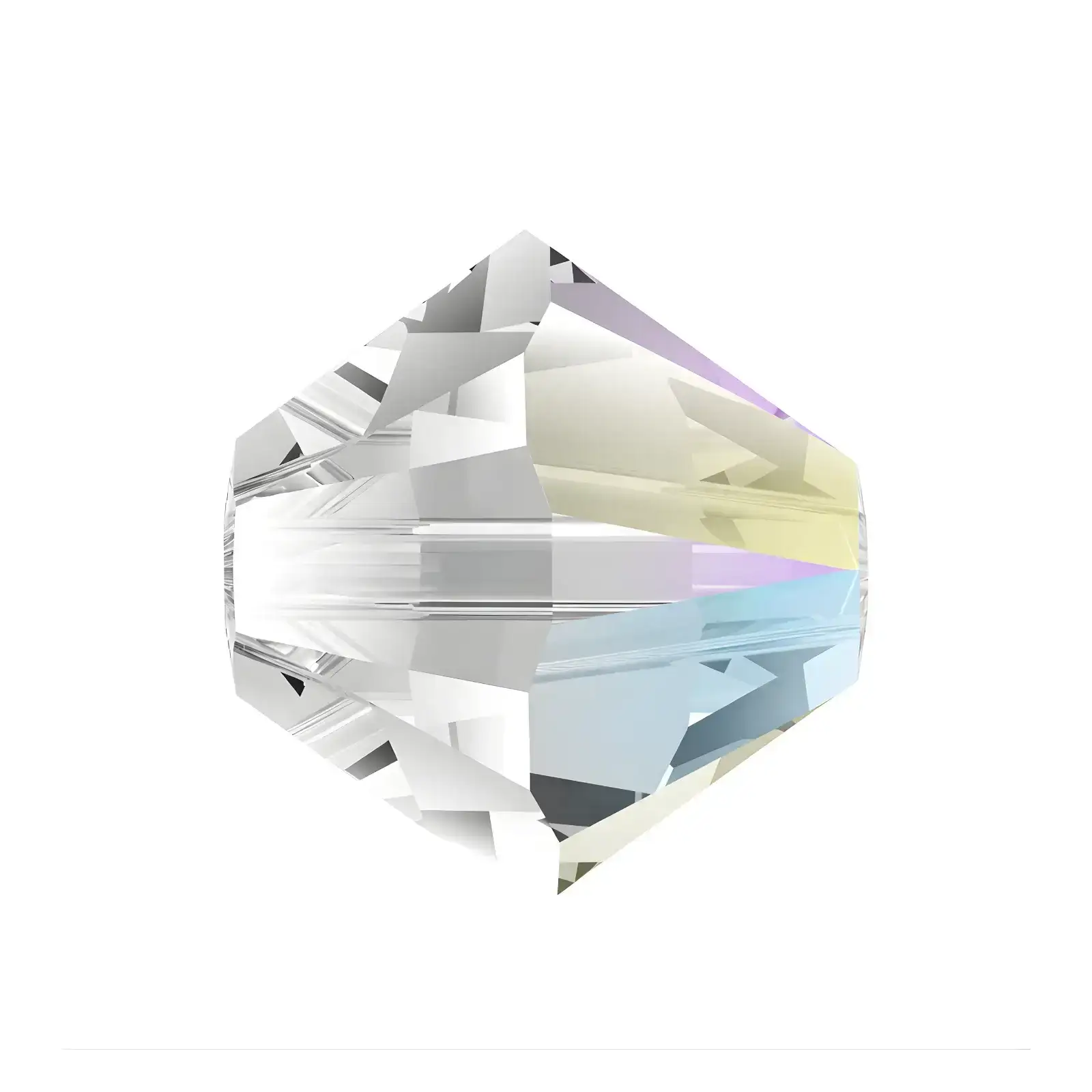 Brilliance Austrian Crystal Bicones 5328, 3mm, Crystal Shimmer