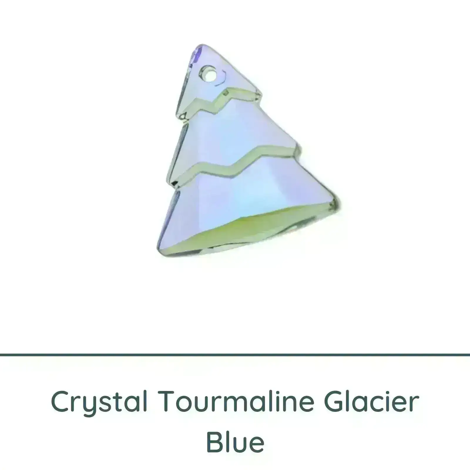 Swarovski Crystal, Christmas Tree Charm or Pendant - Image 4