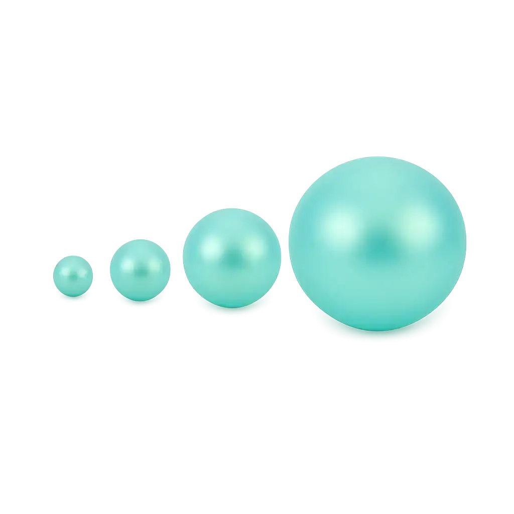 Brilliance Austrian Crystal Pearls 5810, Iridescent Light Turquoise - Image 2