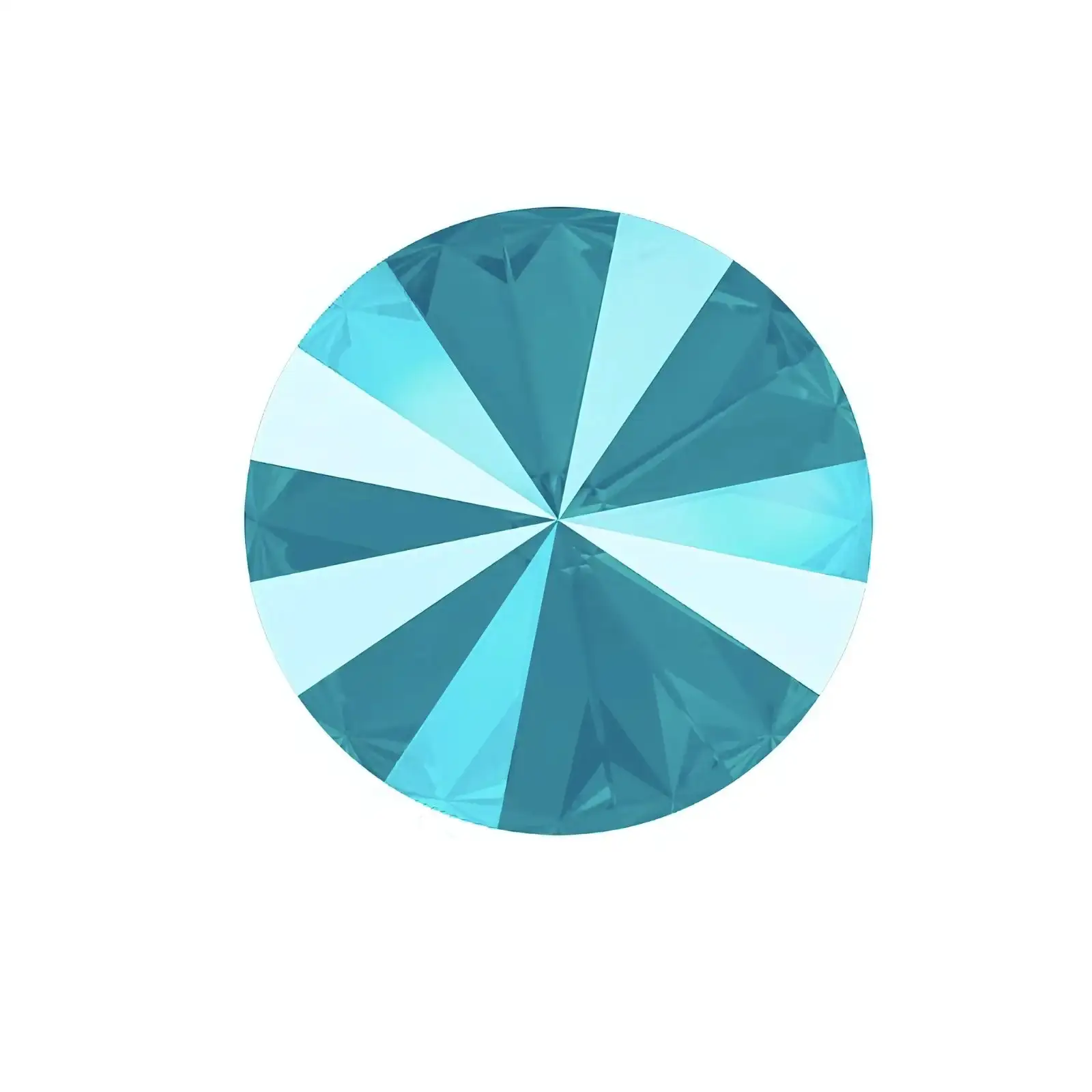 Brilliance Crystal Rivolis 1122, 12mm, Azure Blue