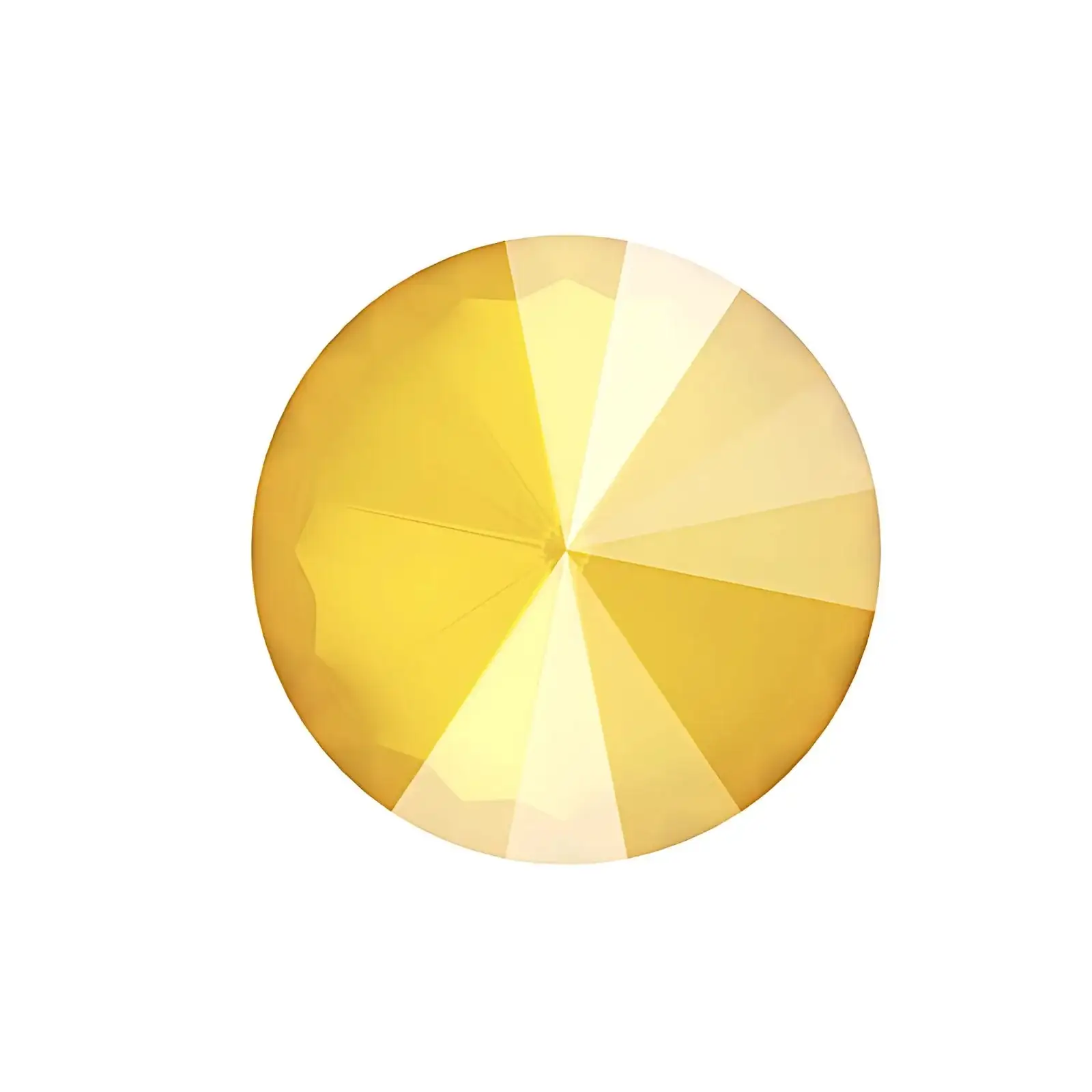 Brilliance Crystal Rivolis 1122, 12mm, Buttercup