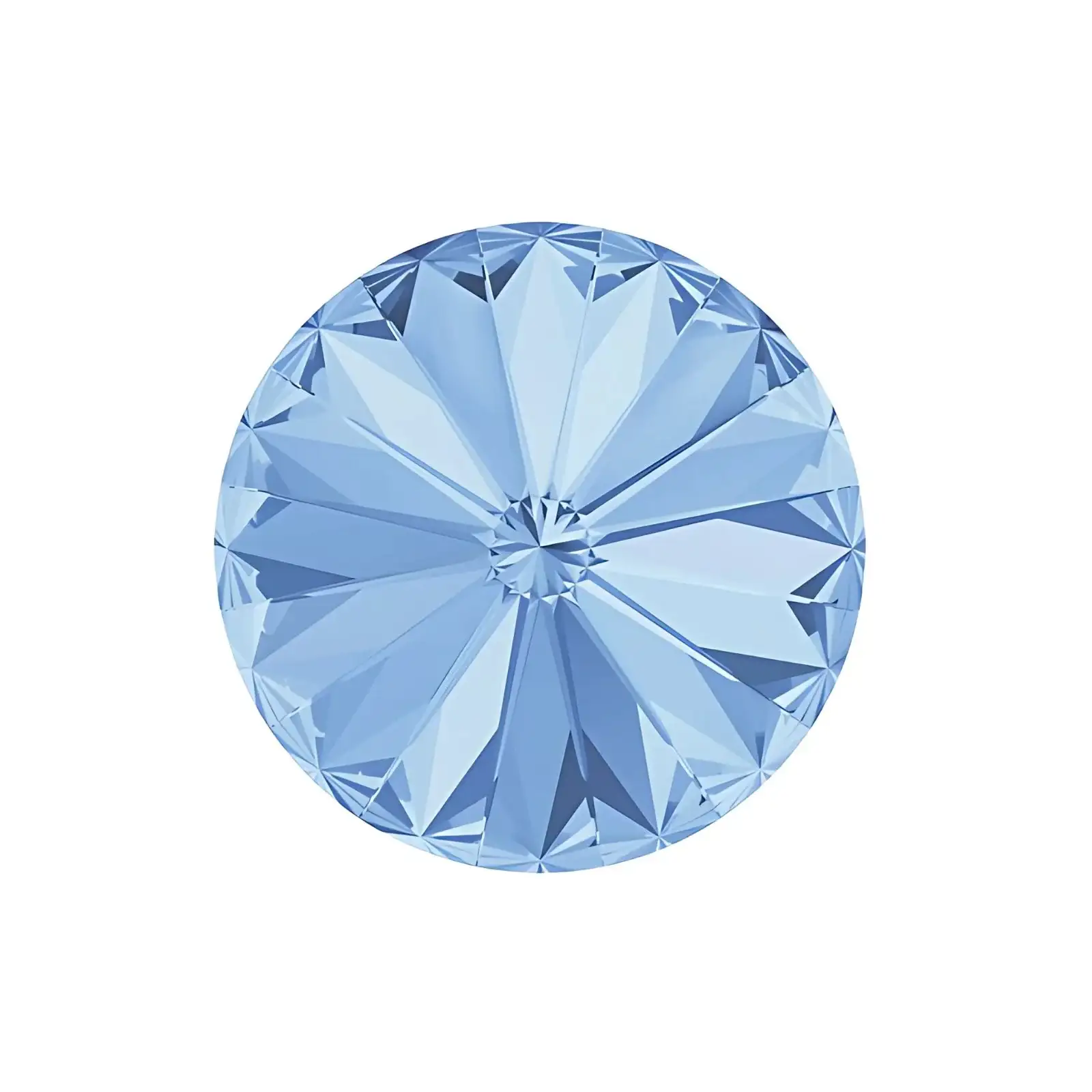 Brilliance Crystal Rivolis, 1122, 12mm, Light Sapphire