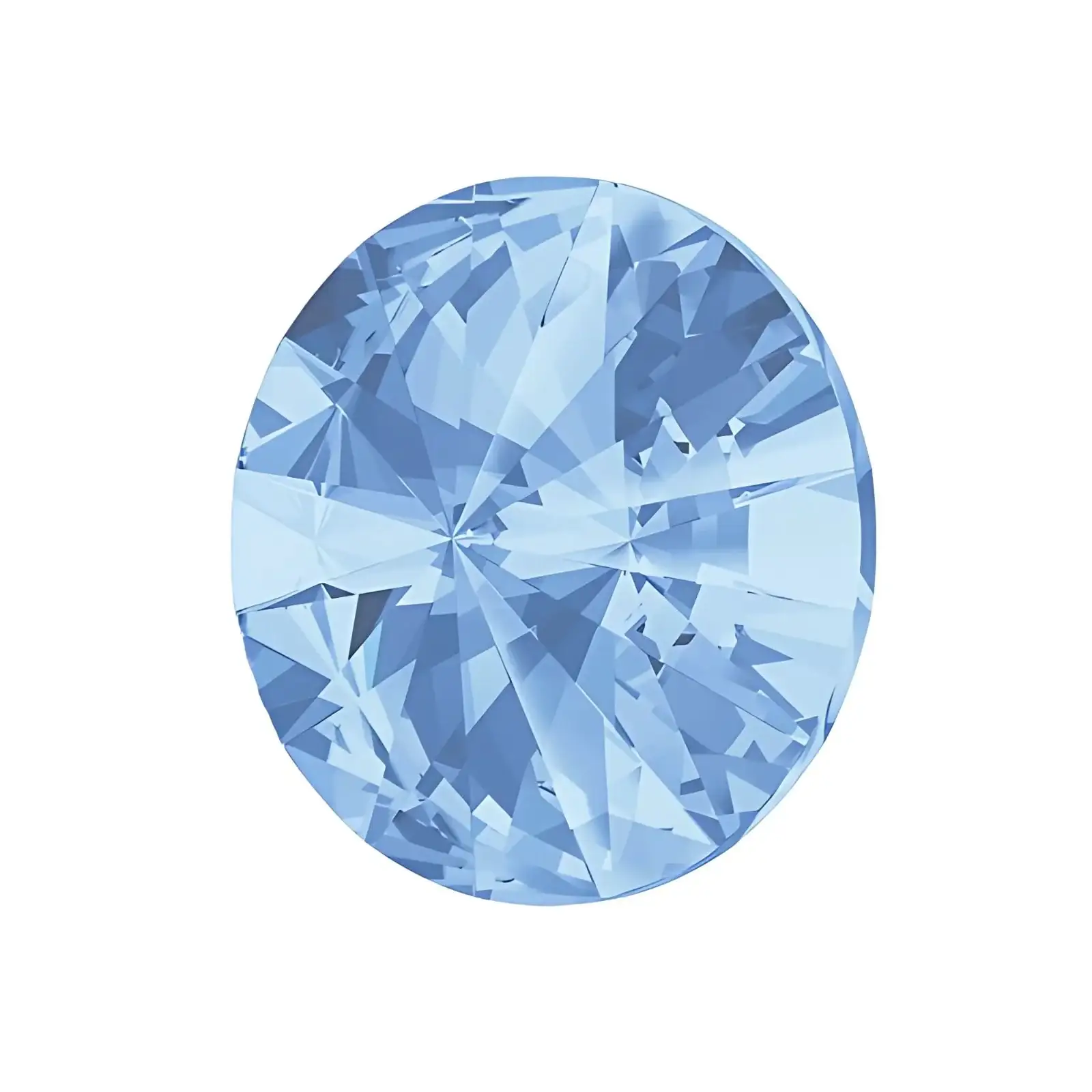 Brilliance Crystal Rivolis, 1122, 12mm, Light Sapphire - Image 2
