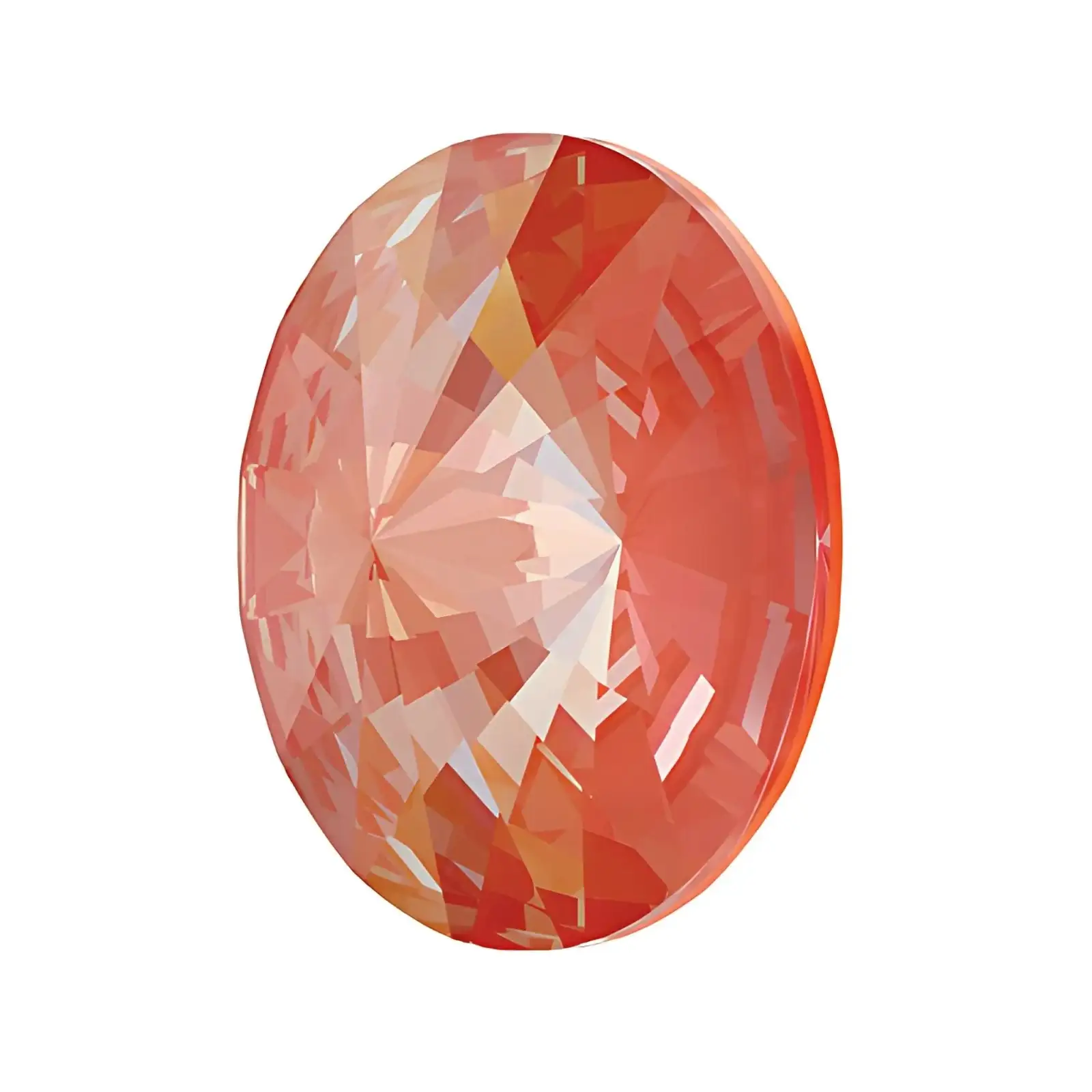 Brilliance Crystal Rivolis, 1122, 12mm, Orange Glow Delite - Image 2