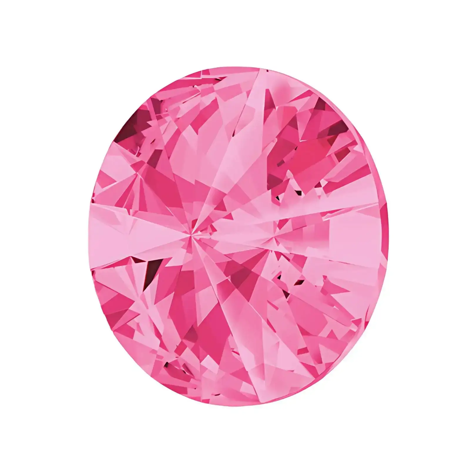 Brilliance Crystal Rivolis, 1122, 12mm, Rose - Image 2