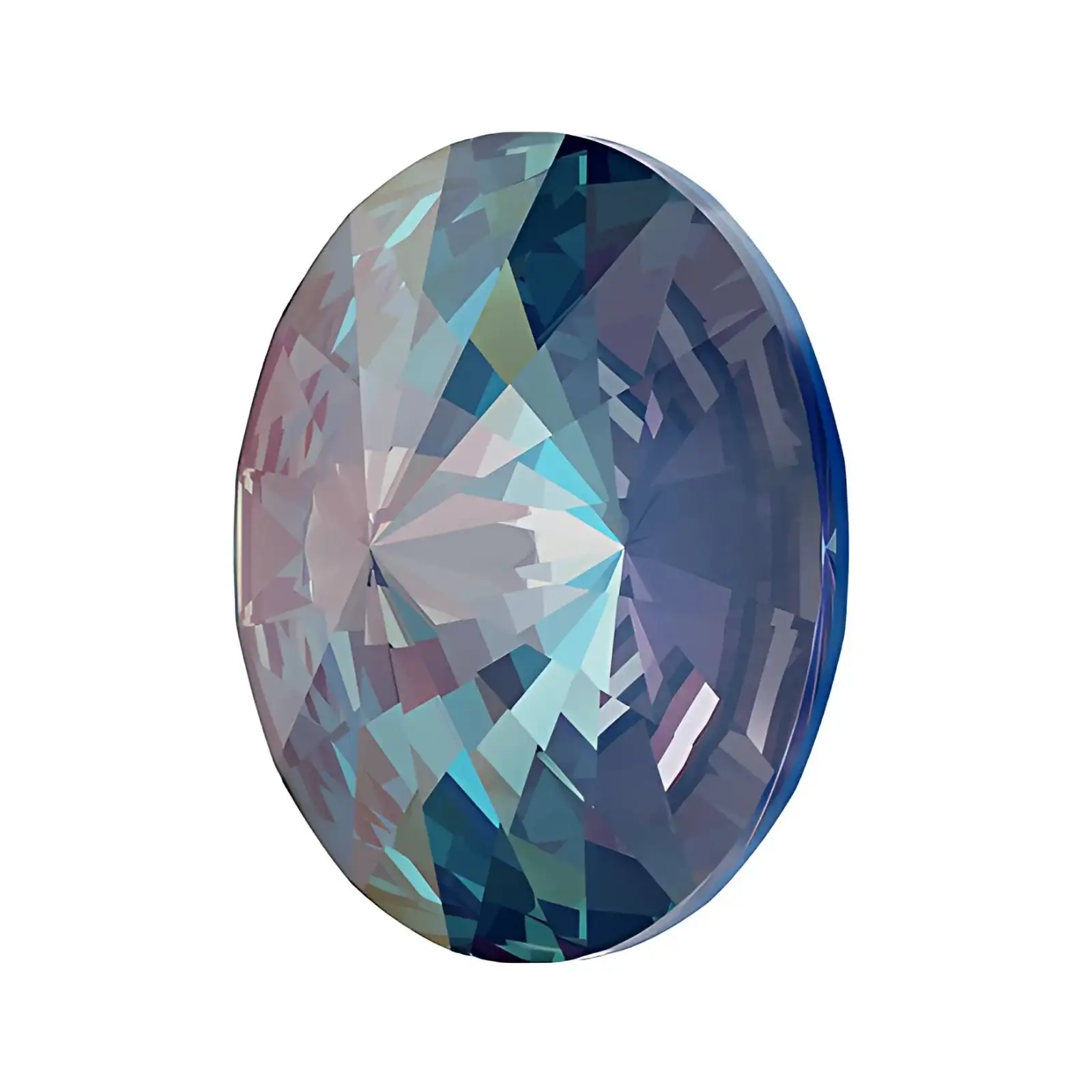 Brilliance Crystal Rivolis, 1122, 12mm, Royal Blue Delite - Image 2