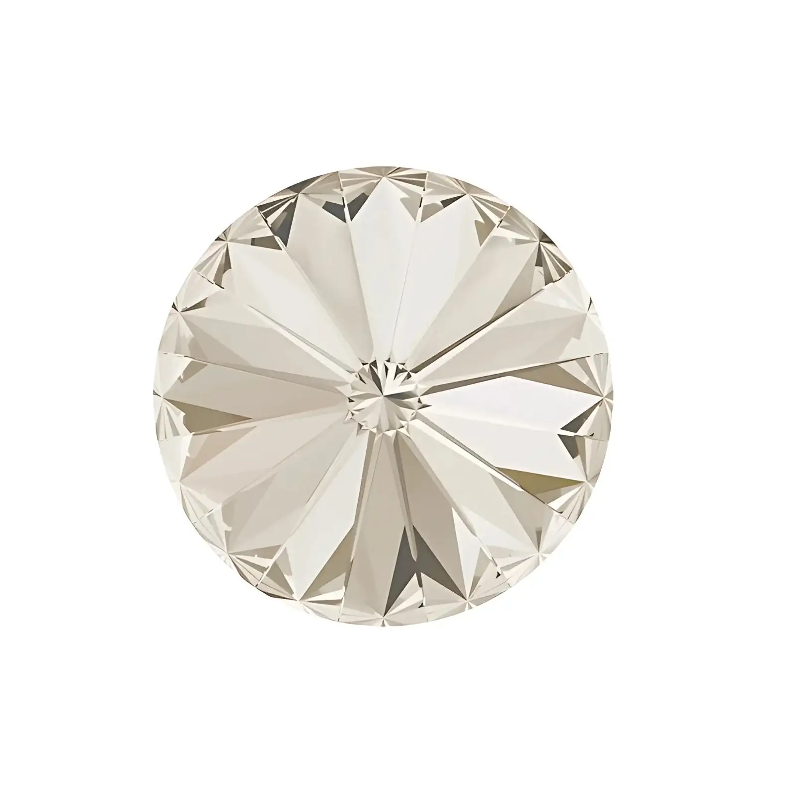 Brilliance Crystal Rivolis, 1122, 12mm, Silver Shade