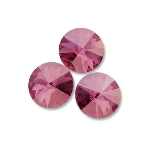 Brilliance Crystal Rivolis, 1122, 12mm, Rose Champagne