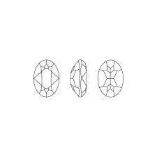 Brilliance Crystal, 4120,(18x13mm), Fancy Stones, Custom Coated, Ultra AB Orange - Image 3