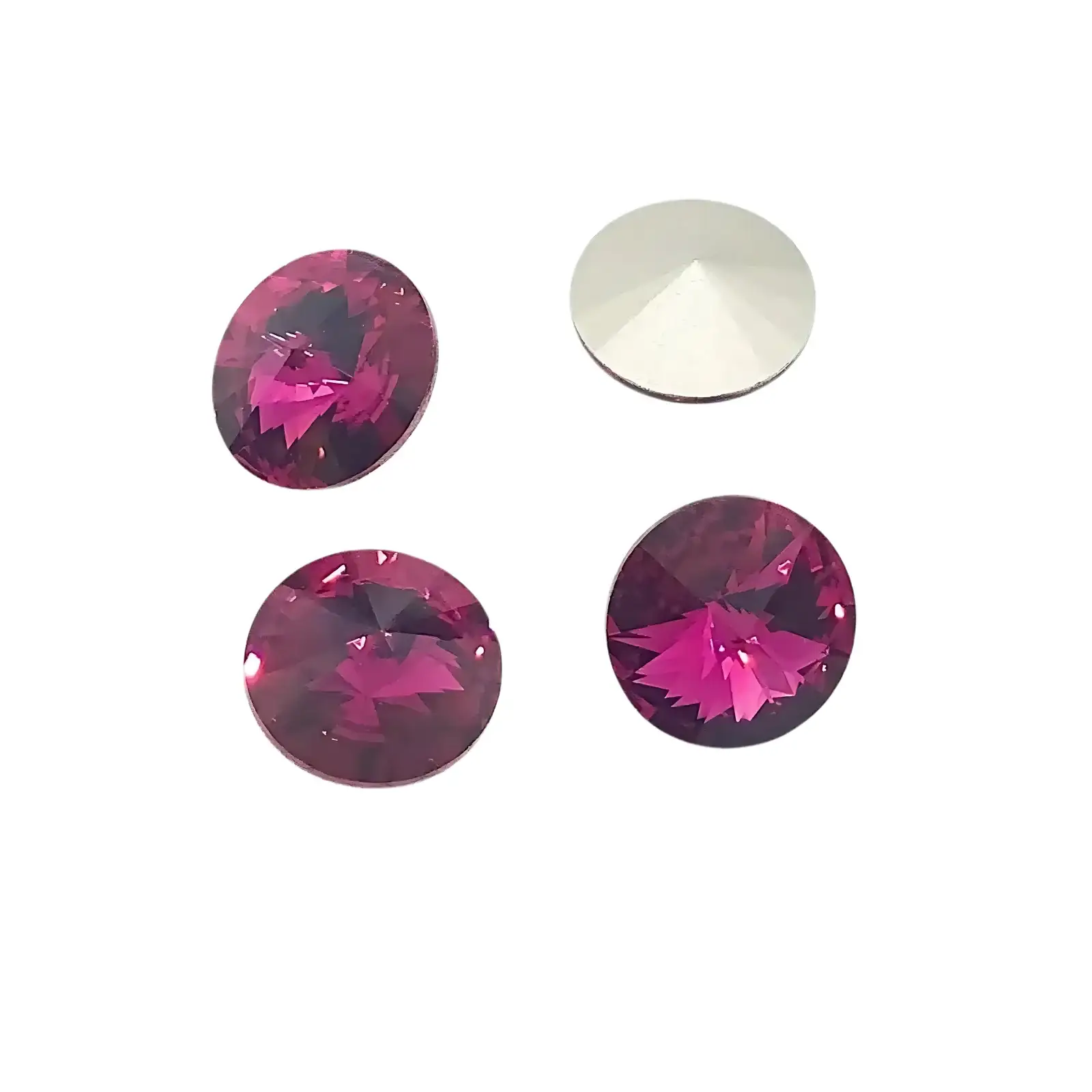 Brilliance #1122 14mm Rivoli, Fuchsia