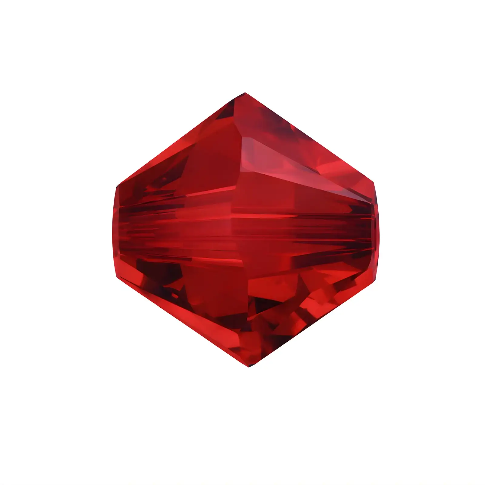 Brilliance Austrian Crystal Bicones 5328, 4mm, Scarlet