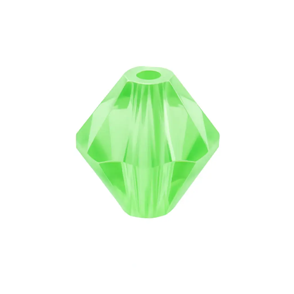 Brilliance Austrian Crystal Bicones 5328, 6mm, Peridot