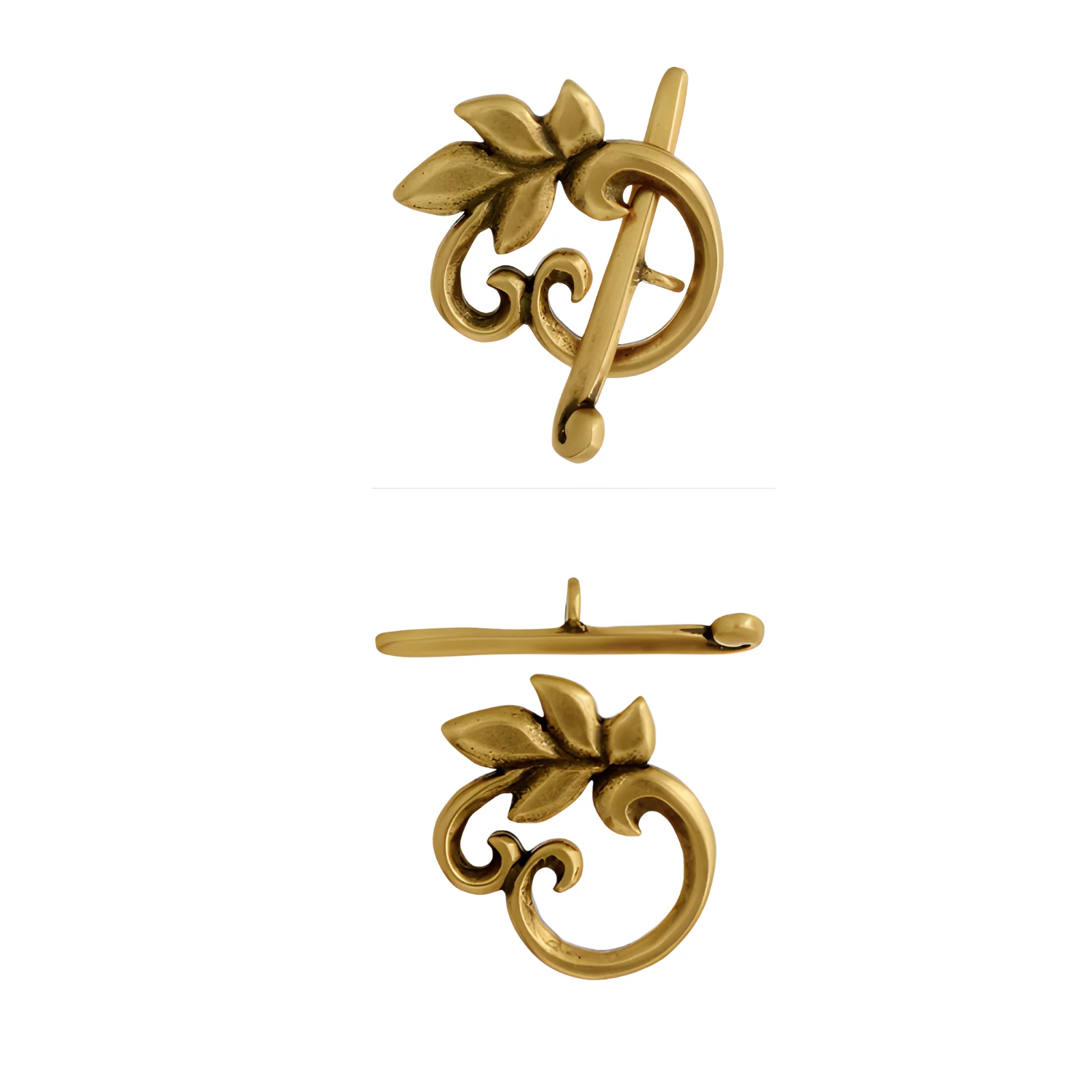 Bronze Line, Ivy Toggle Clasp, 15mm - Image 3
