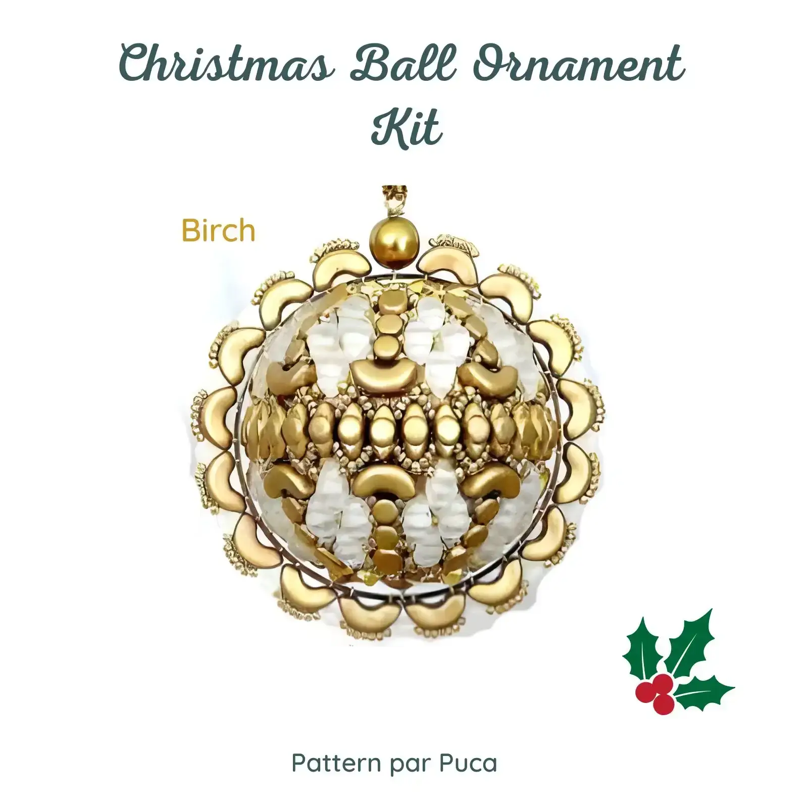 Christmas Ball 2024 Ornament Bead Kit - Image 3