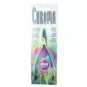 Chroma Series Round Concave Pliers, Stainless Steel, Box Joint Construction - Image 5