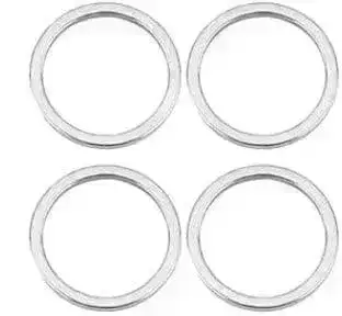 Circle Connectors, 12 or 15mm, 3 Finishes, 6 Pieces - Image 3