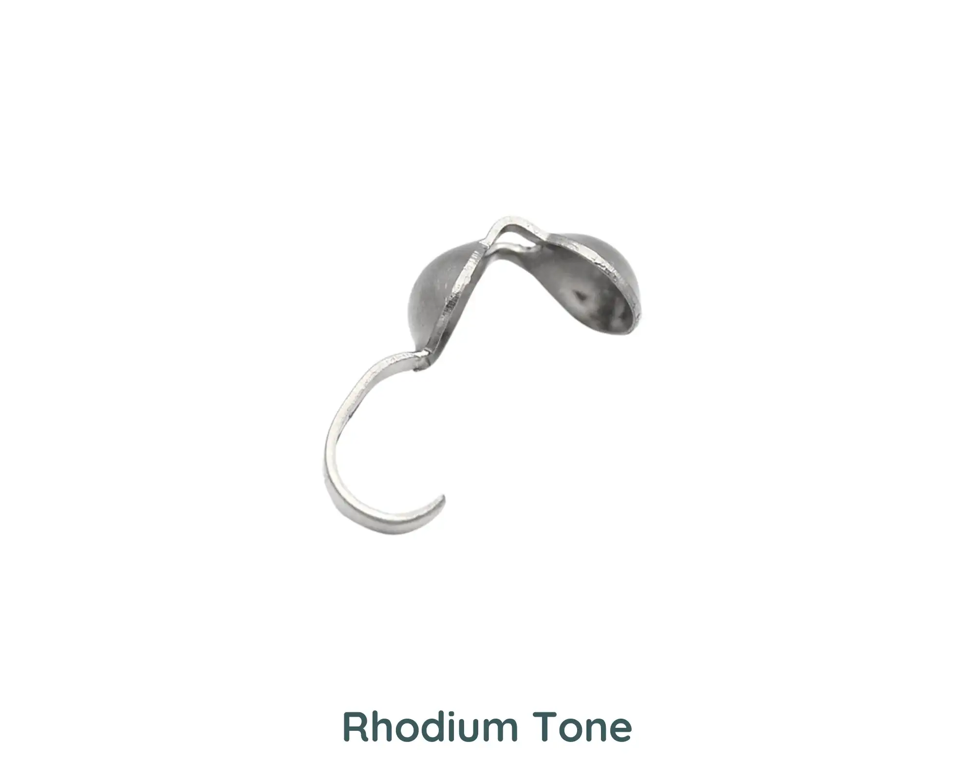 Clamshell or Bead Tips, Knot Covers, Open Loop - Image 3