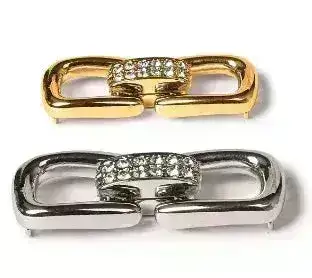 Claspgarten Foldover Clasp, 3-Strand, 2 Finishes - Image 2