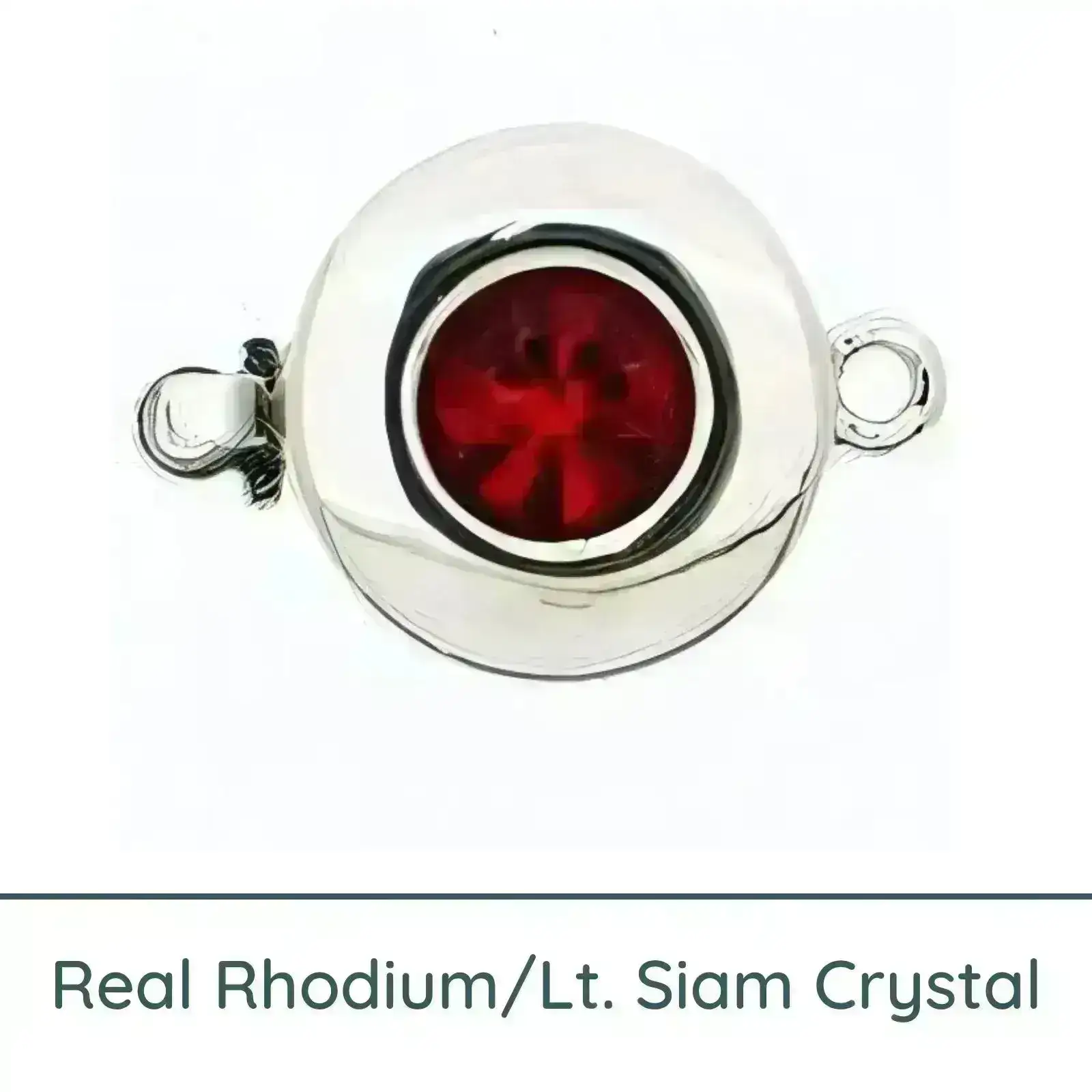 Claspgarten Gaze, 1-Strand Box Clasp, with Swarovski Crystals in 6 Colours - Image 4