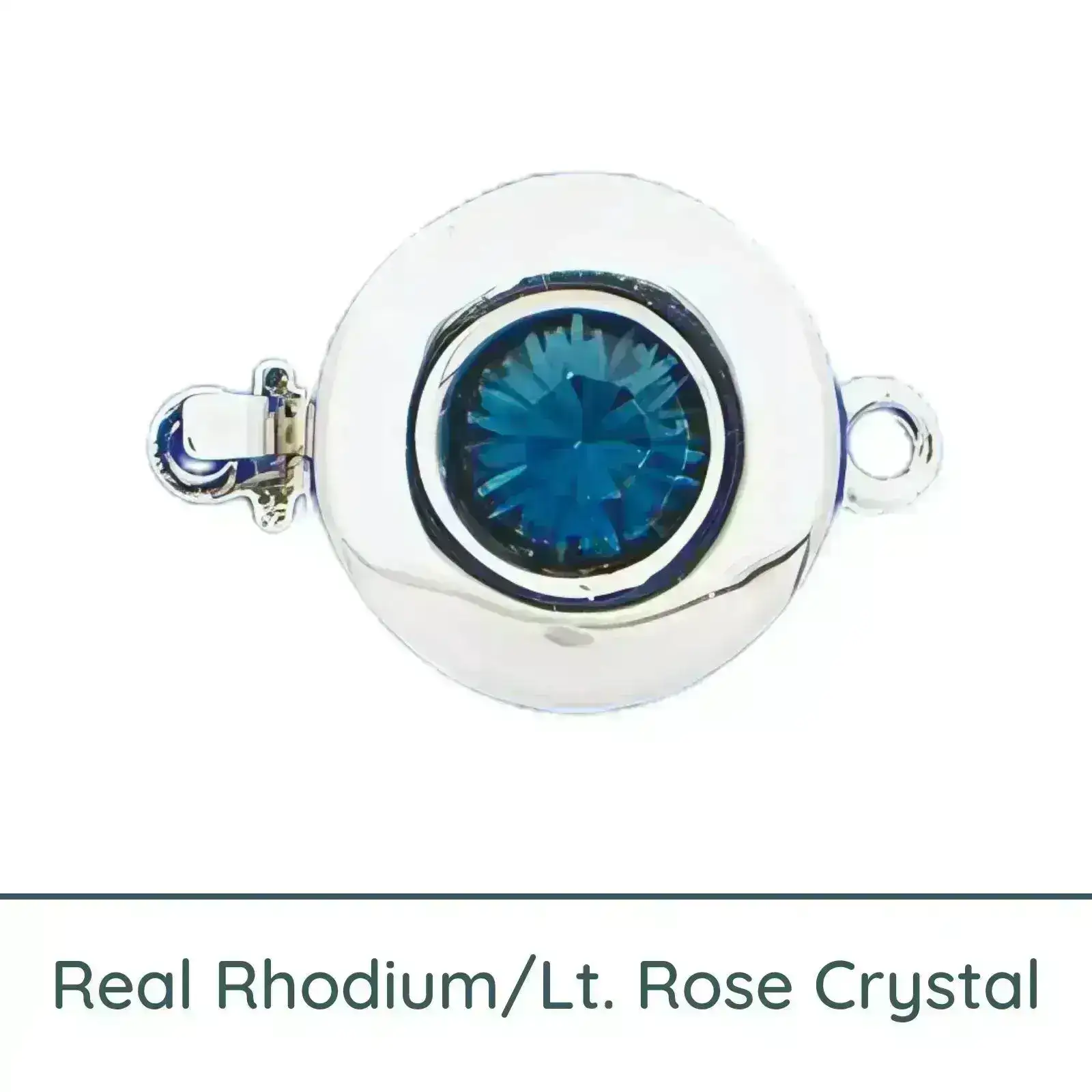 Claspgarten Gaze, 1-Strand Box Clasp, with Swarovski Crystals in 6 Colours - Image 7