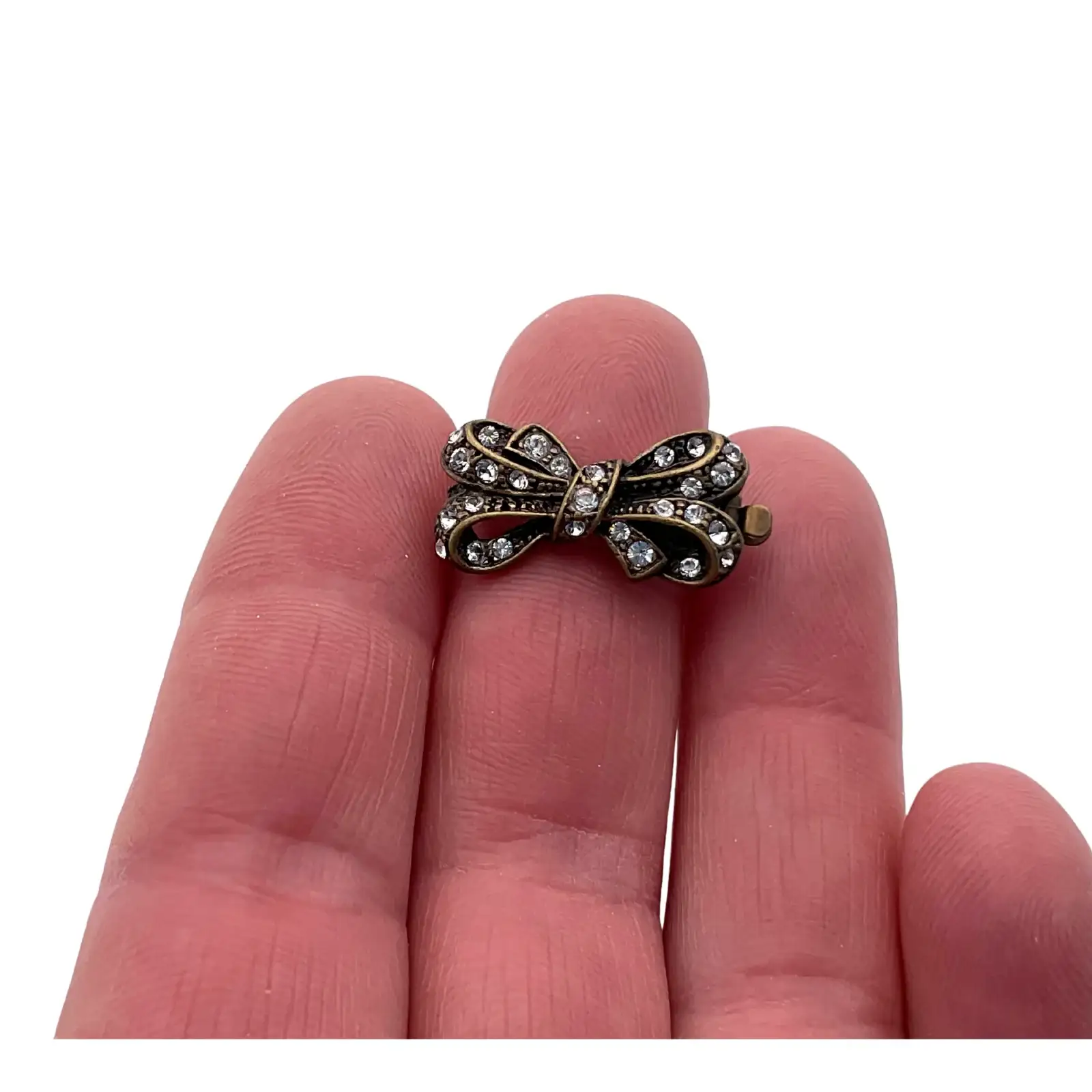 Claspgarten Merry Bow, 1-strand box clasp, 2 Finishes - Image 4