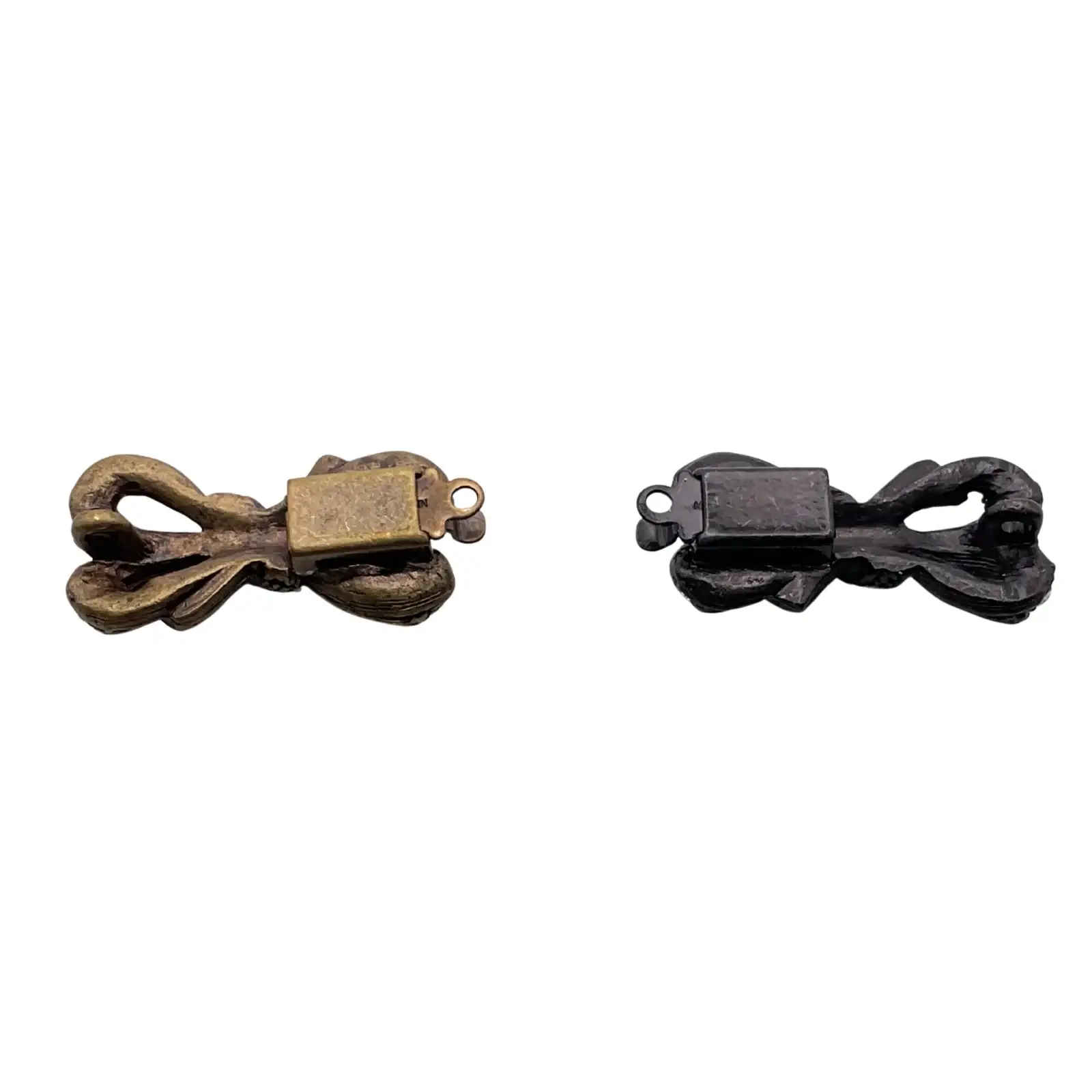 Claspgarten Merry Bow, 1-strand box clasp, 2 Finishes - Image 5
