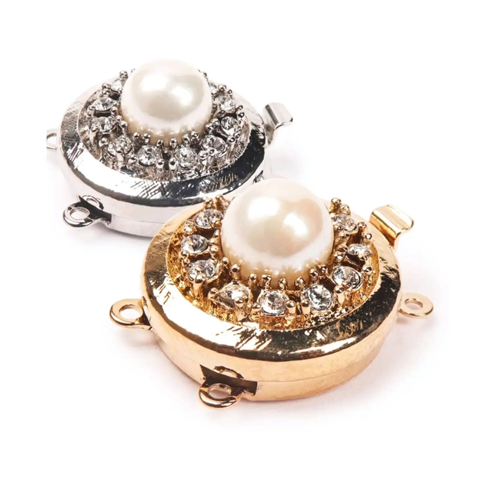 Claspgarten Nested Pearl, 2-Strand Clasp