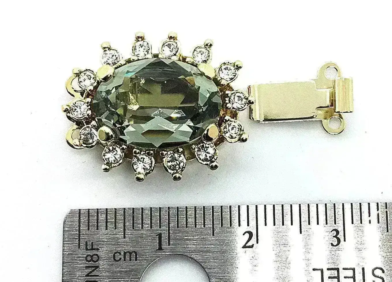 Claspgarten Queen Victoria II, 2-Strand Box Clasp, Swarovski Crystals - Image 3