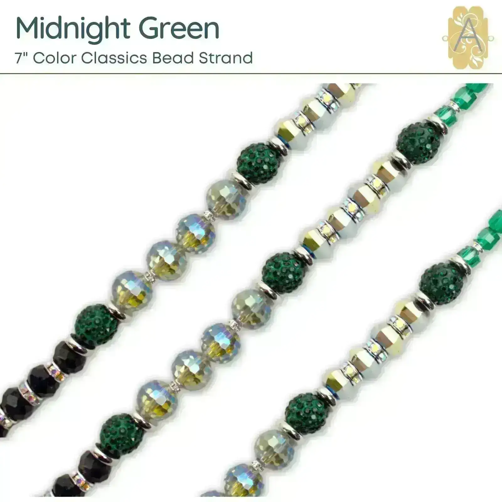 Color Classics, 7" Bead Strands, by Jesse James Beads, 11 Colors - Image 3